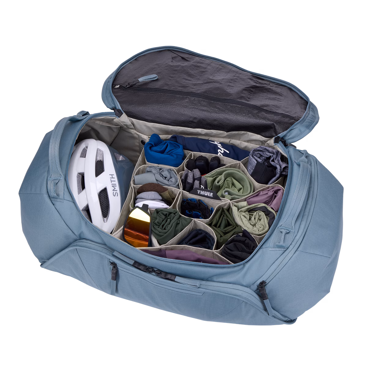 Tasche RoundTrip Bike Duffel mid blue – Bild 3